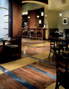 Green commercial flooring