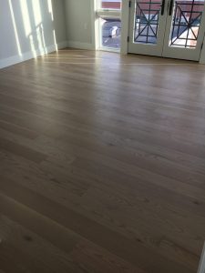 Wood flooring selected by GreenSource Solutions for the Brio Condos in Hingham, MA
